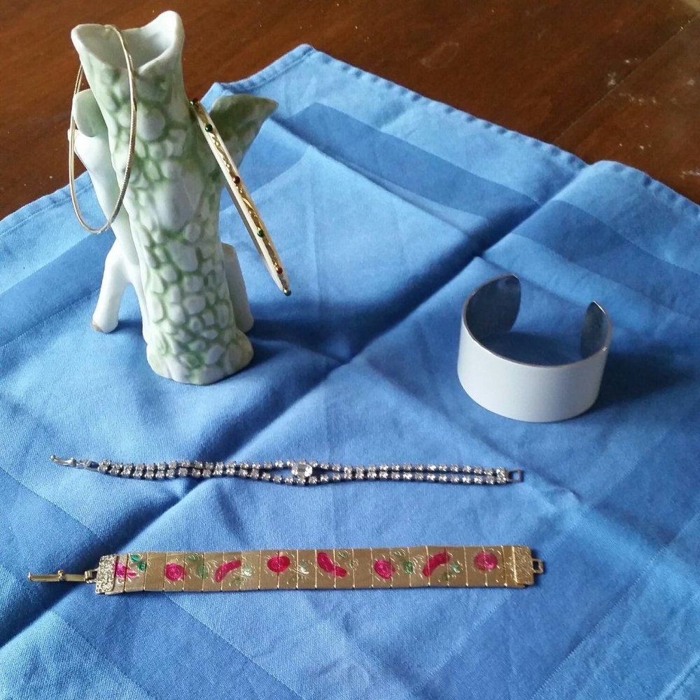 Bracelet collection.